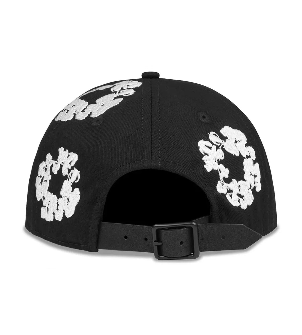 Denim Tears Cotton Wreath Dyed Cap Black