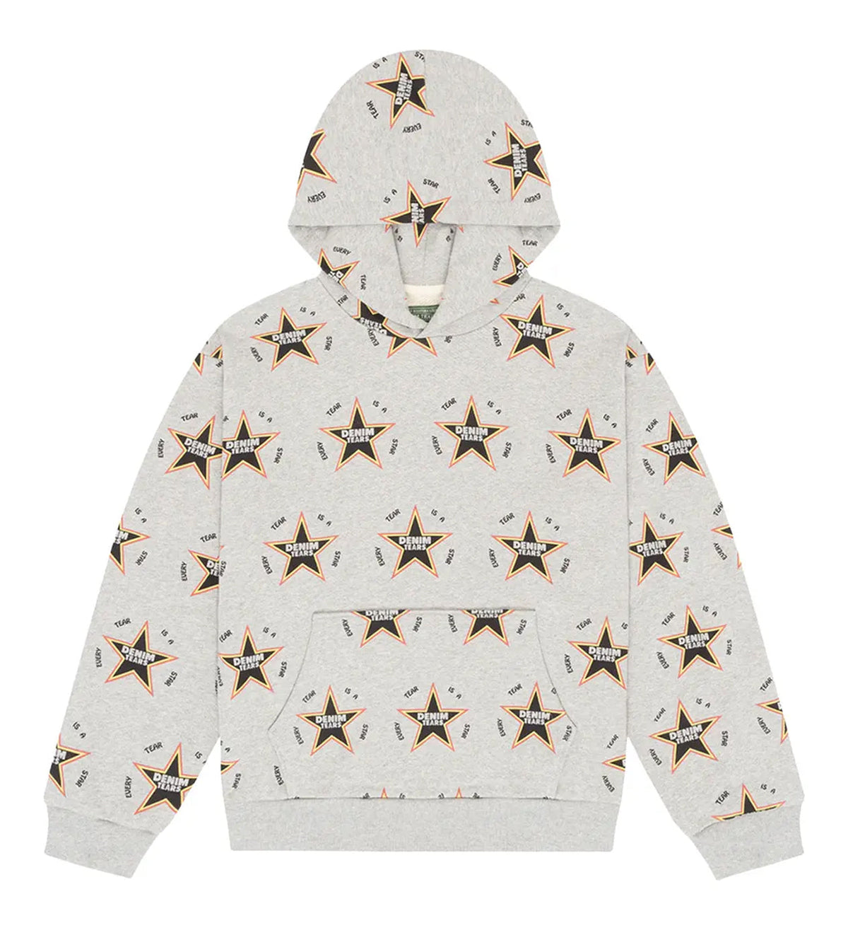 Denim Tears Every Tear Is A Star Hoodie Grey