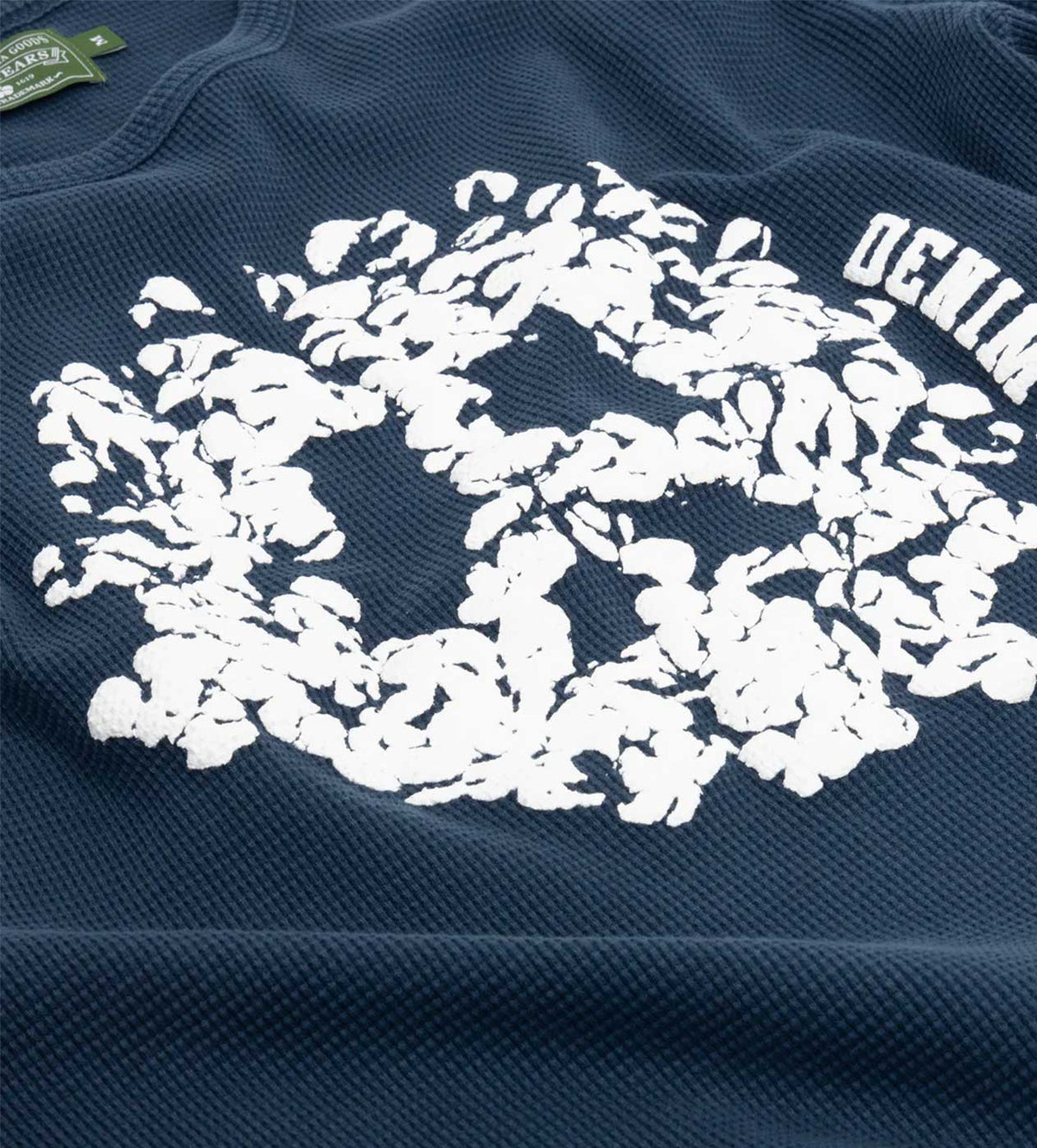 Denim Tears University Navy Thermal L/S