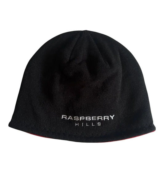 GV Gallery Raspberry Reversible Beanie Black/Red