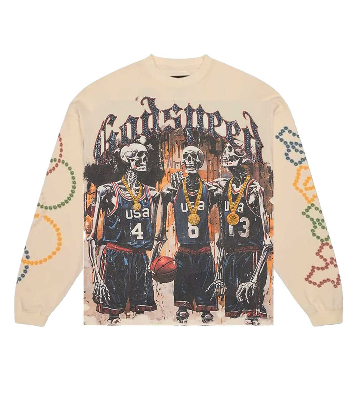 Godspeed Dream Team VVS L/S Tee Bone