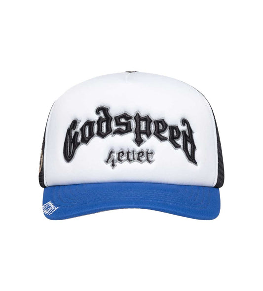 Godspeed Forever Trucker Hat Black Royal