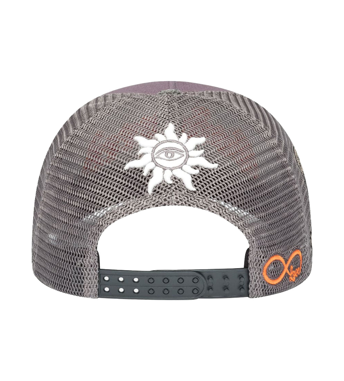 Godspeed Forever Trucker Hat Grey/Red