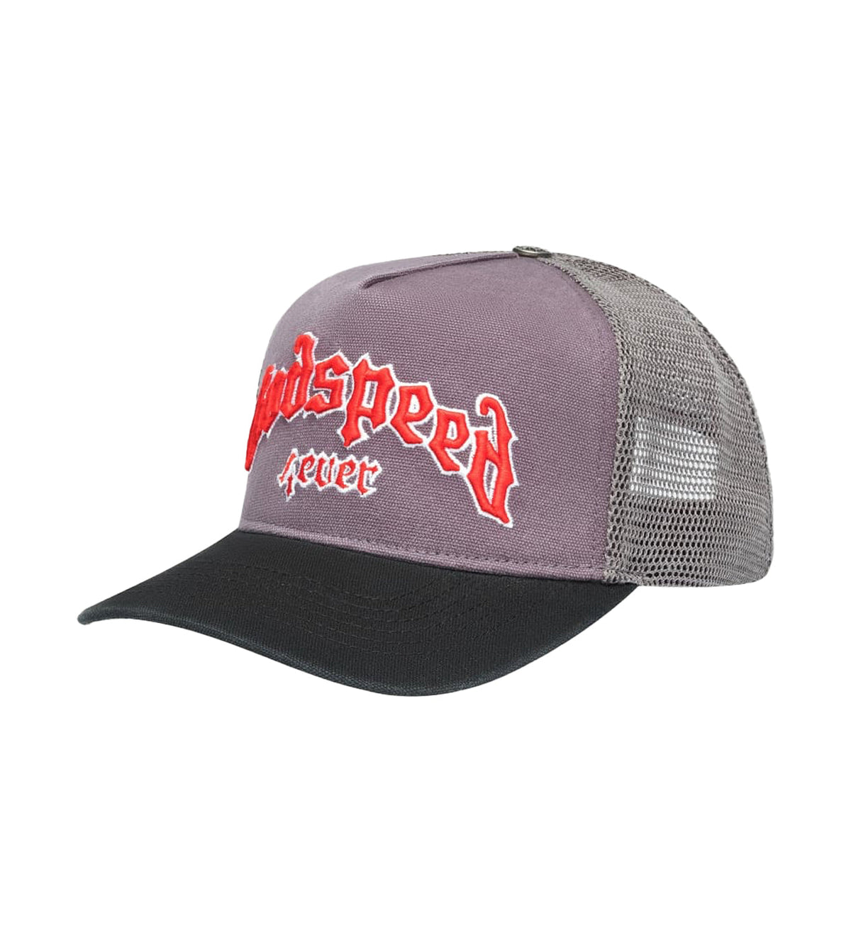 Godspeed Forever Trucker Hat Grey/Red