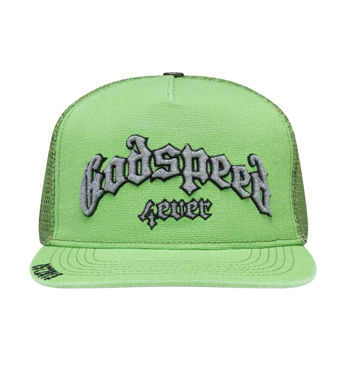 Godspeed Forever Trucker Hat Lime