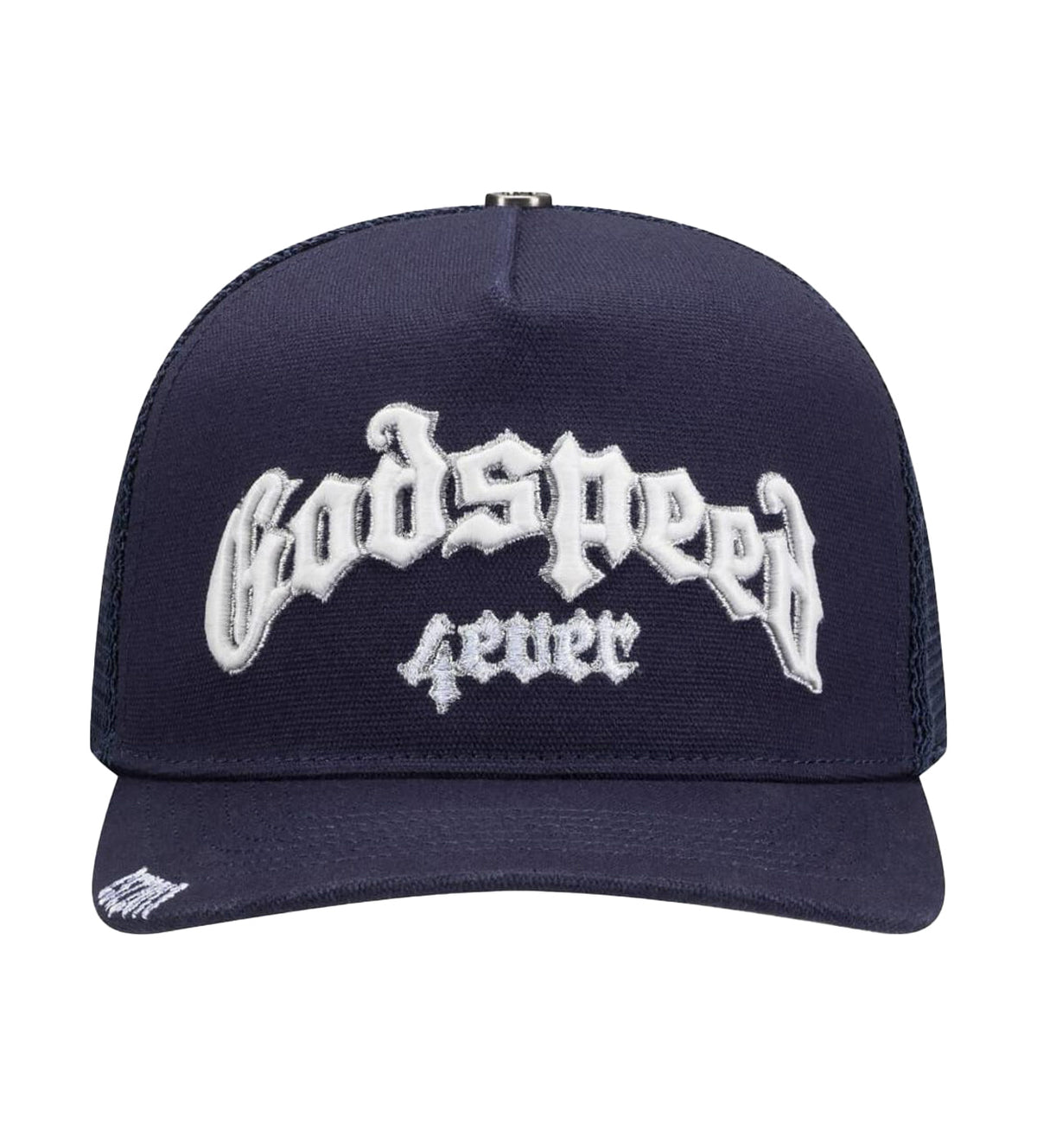 Godspeed Forever Trucker Hat Navy