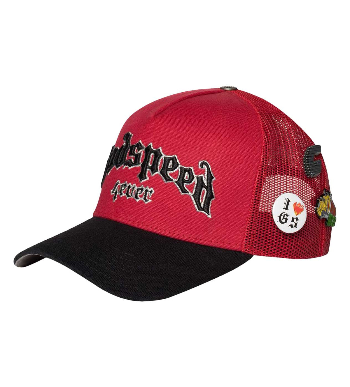 Godspeed Forever Trucker Hat Red/Black