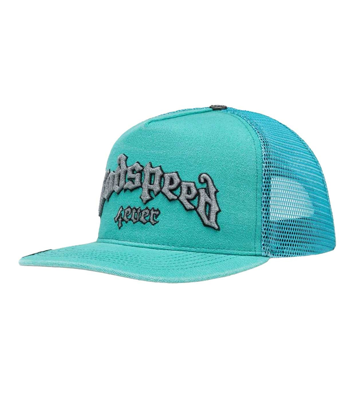 Godspeed Forever Trucker Hat Teal