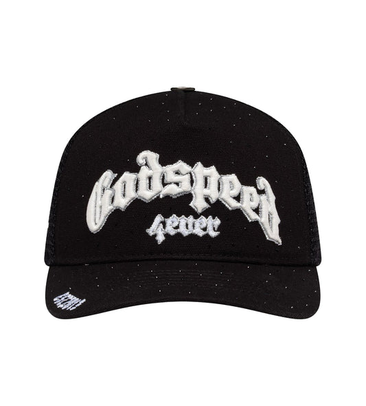 Godspeed Forever VVS Trucker Hat Black/White