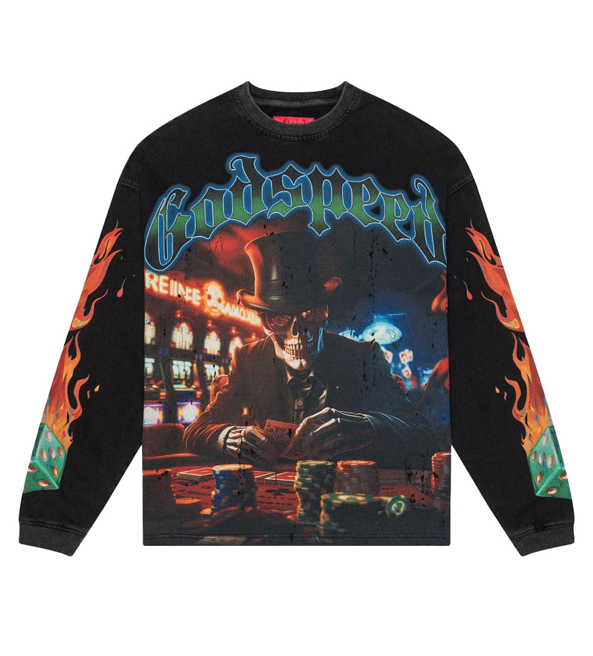 Godspeed L.A.G L/S Tee Black