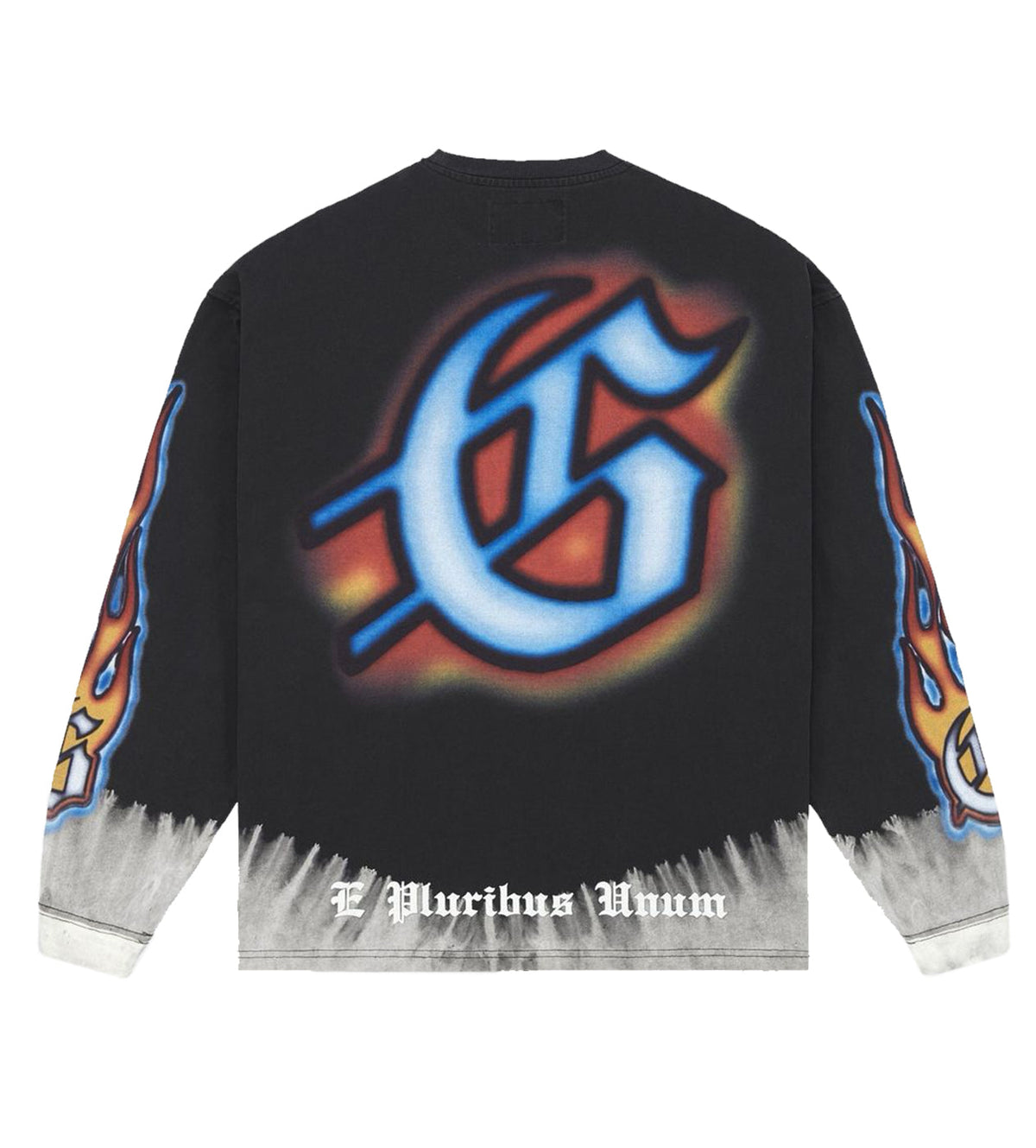 Godspeed Off The Leash L/S Tee Washed Black