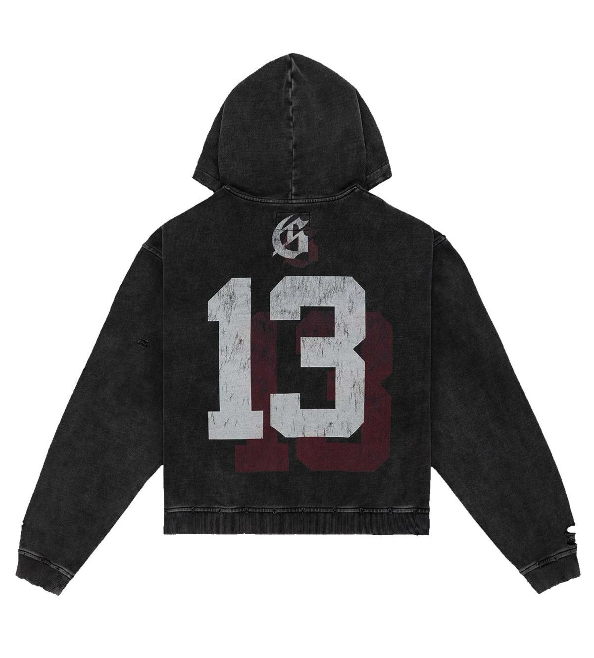 Godspeed Seeing Double Hoodie Washed Black