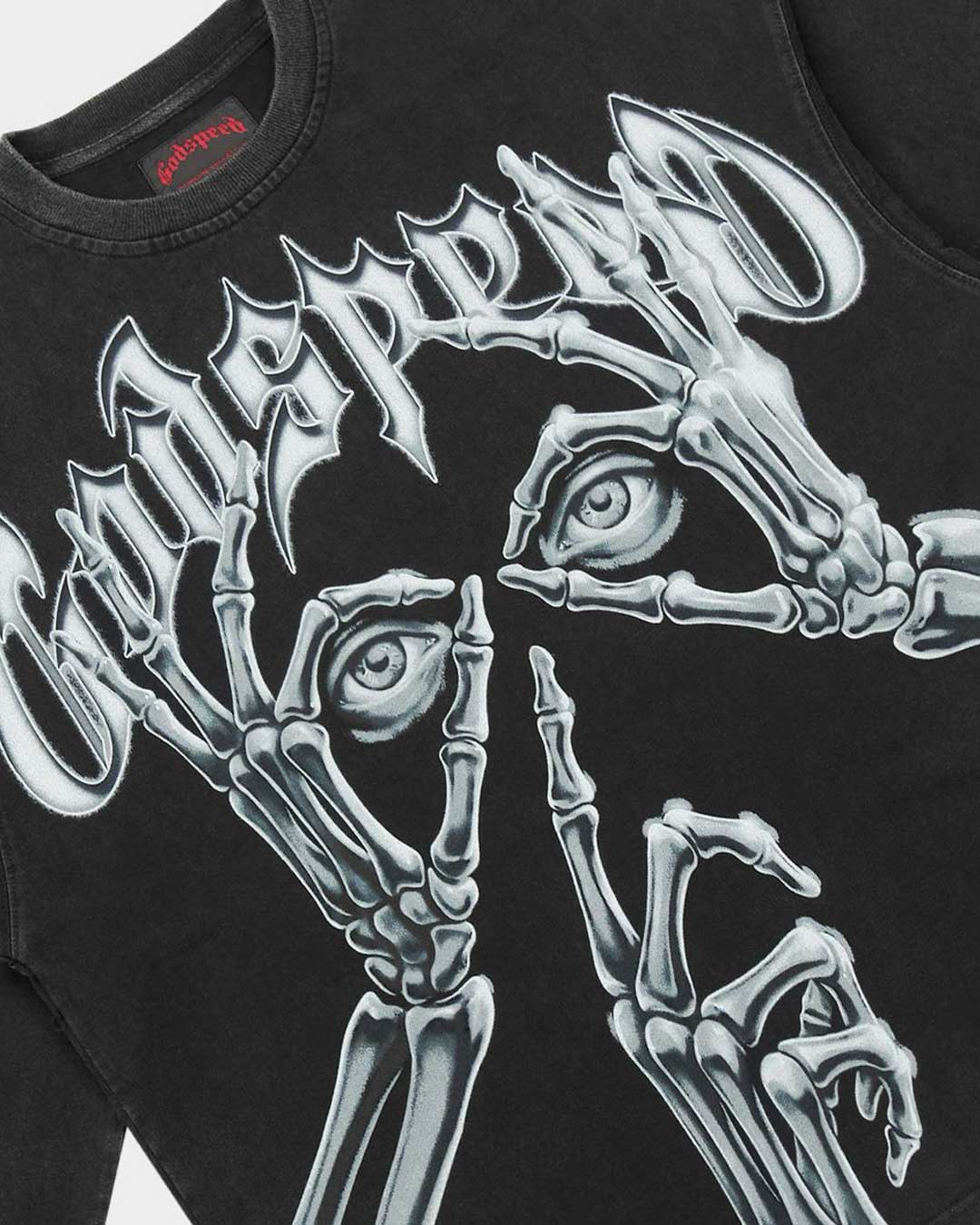 Godspeed Silencio L/S Tee Black