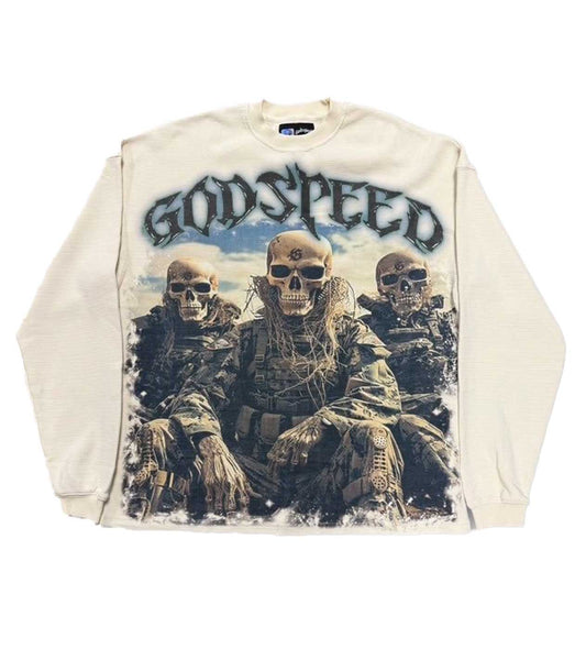 Godspeed Squadron L/S Thermal Bone