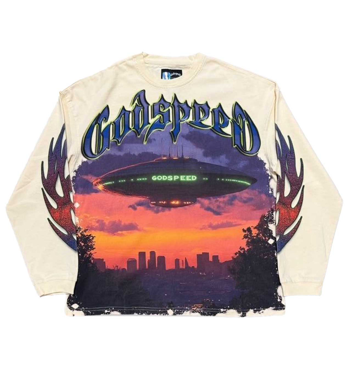 Godspeed U.A.P L/S Tee Bone