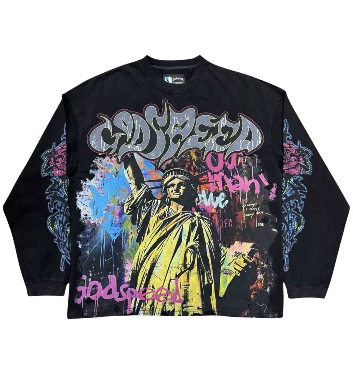 Godspeed Vandal L/S Tee Black