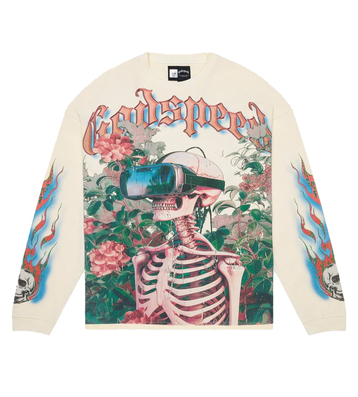 Godspeed Vision Flower Thermal L/S Cream