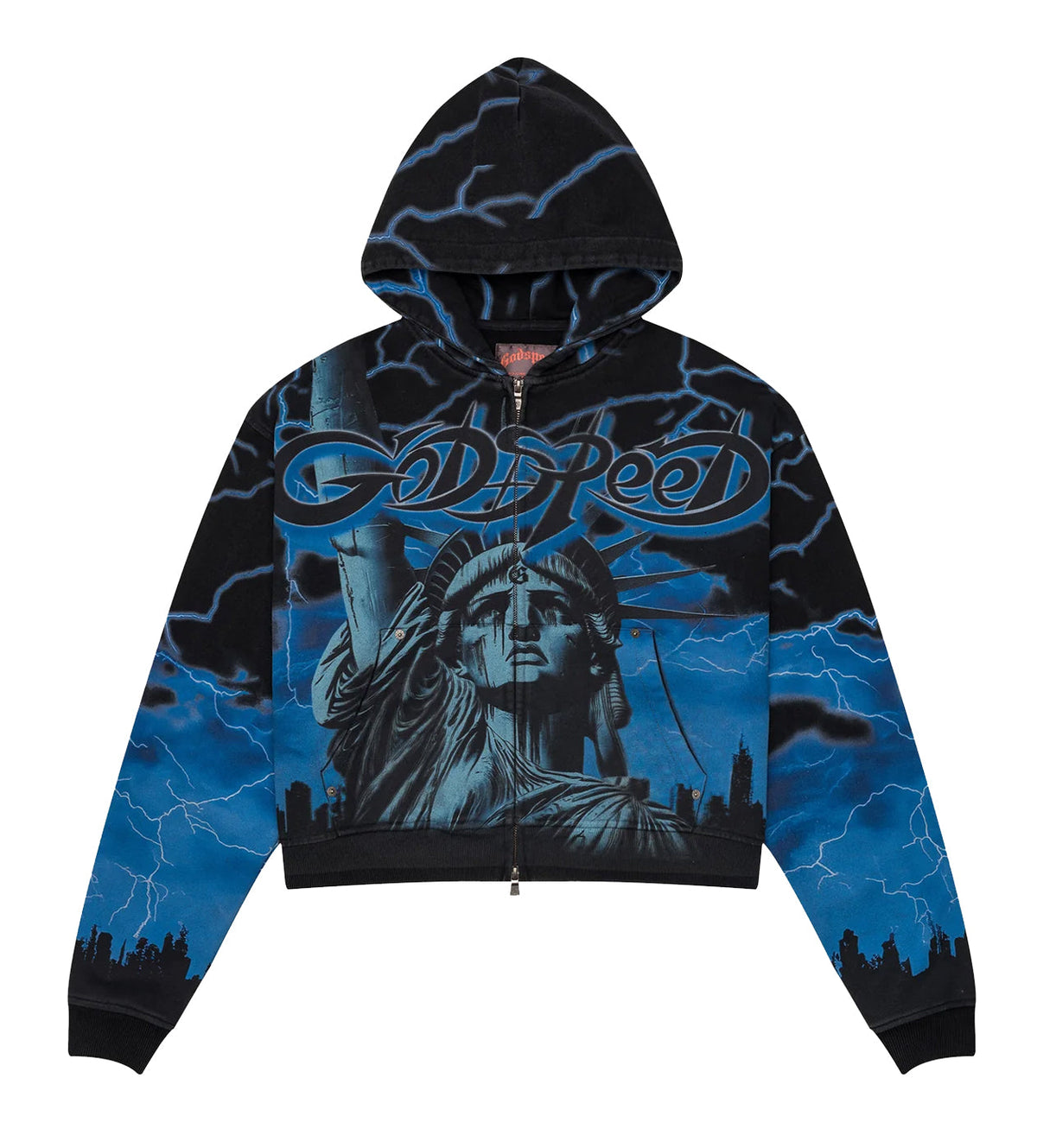 Godspeed Voltage Zip Hoodie Blue
