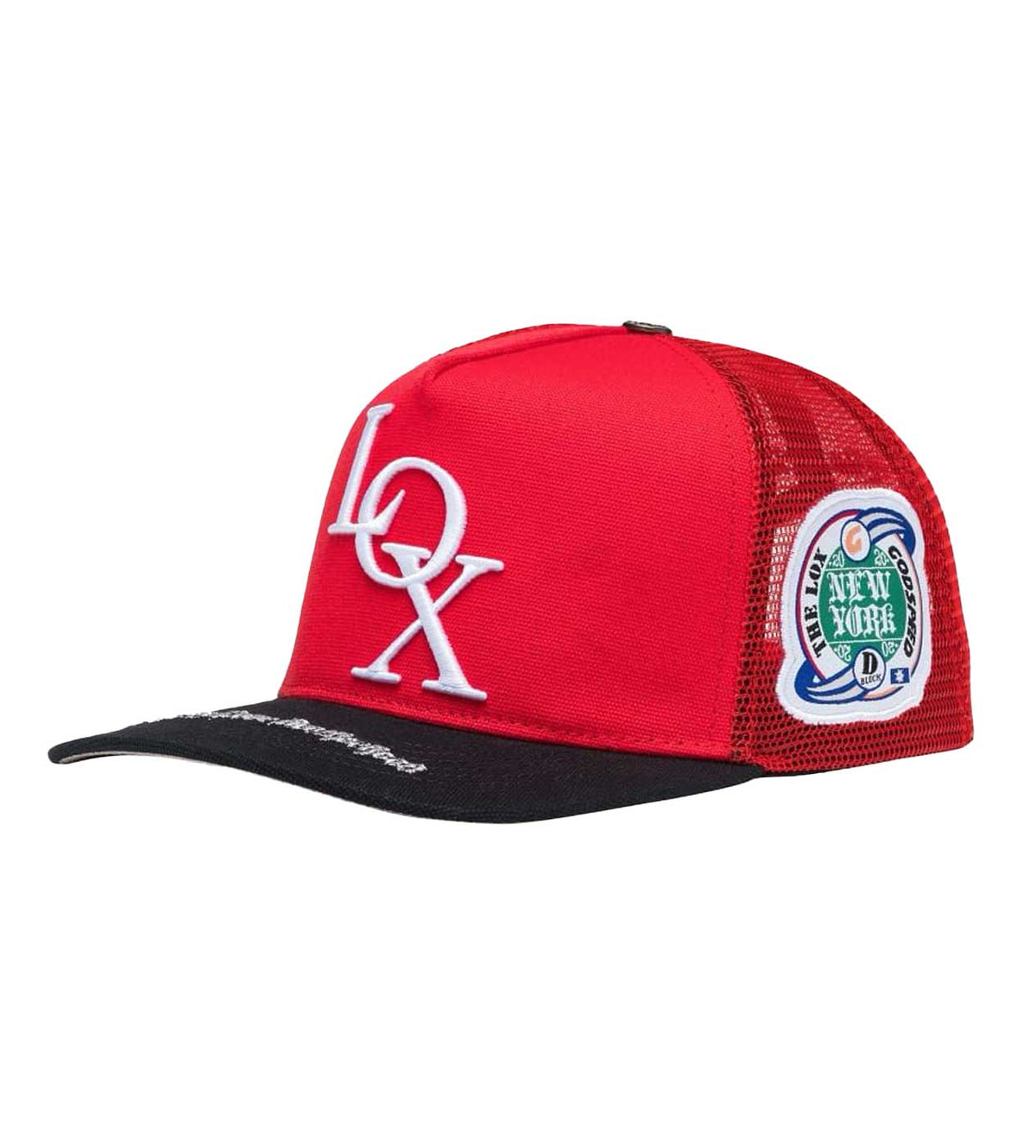 Godspeed x The Legacy Trucker Hat Black/Red