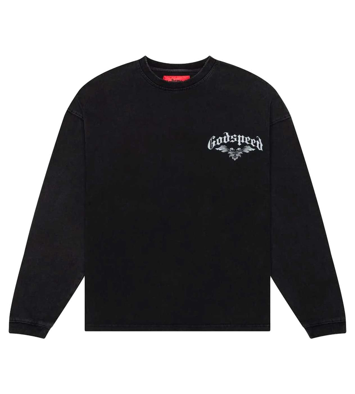 Godspeed Grail L/S Tee Washed Black