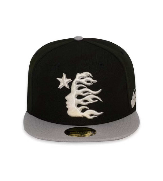Hellstar Baseball Hat Fitted Black/Grey