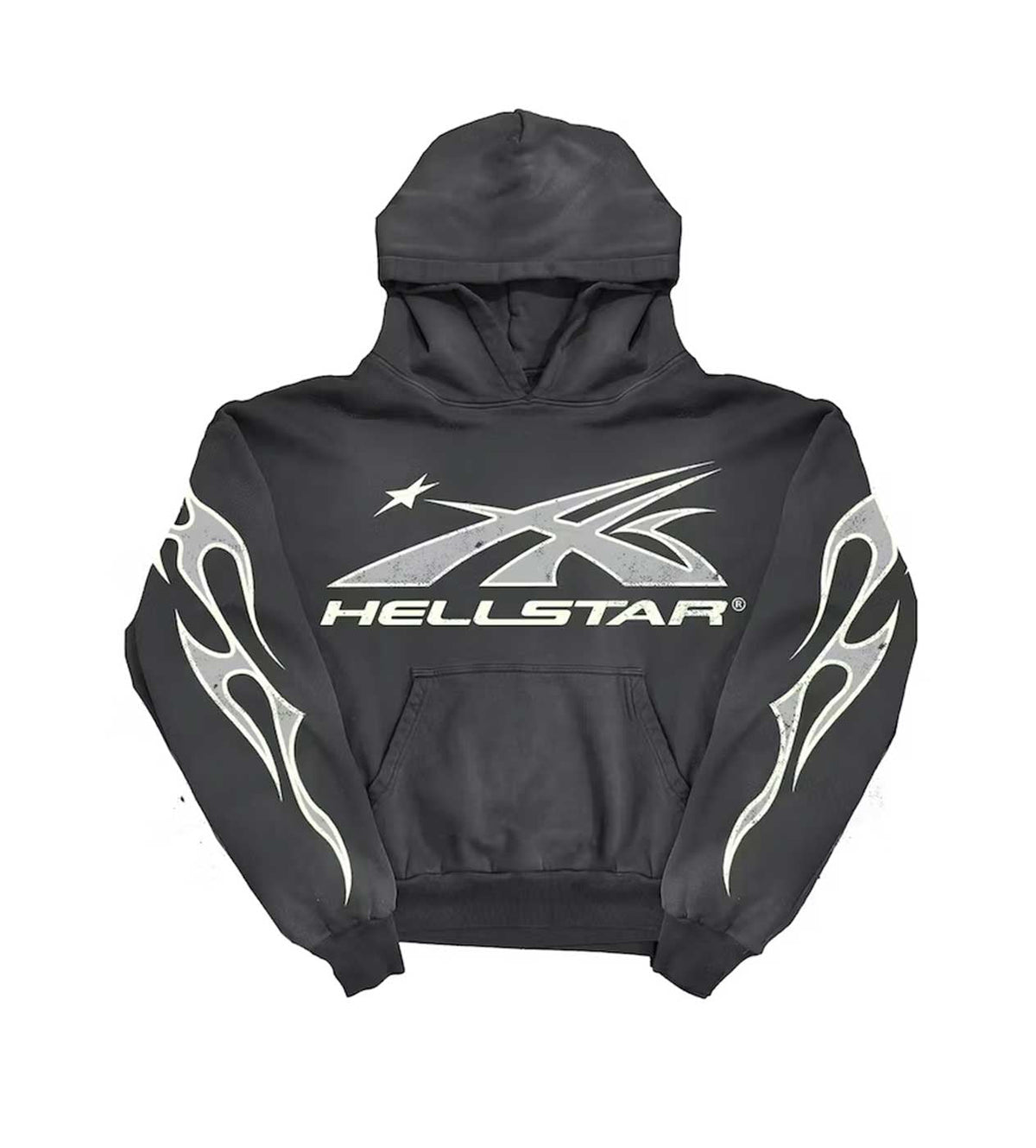 Hellstar Sport Logo Hoodie Black