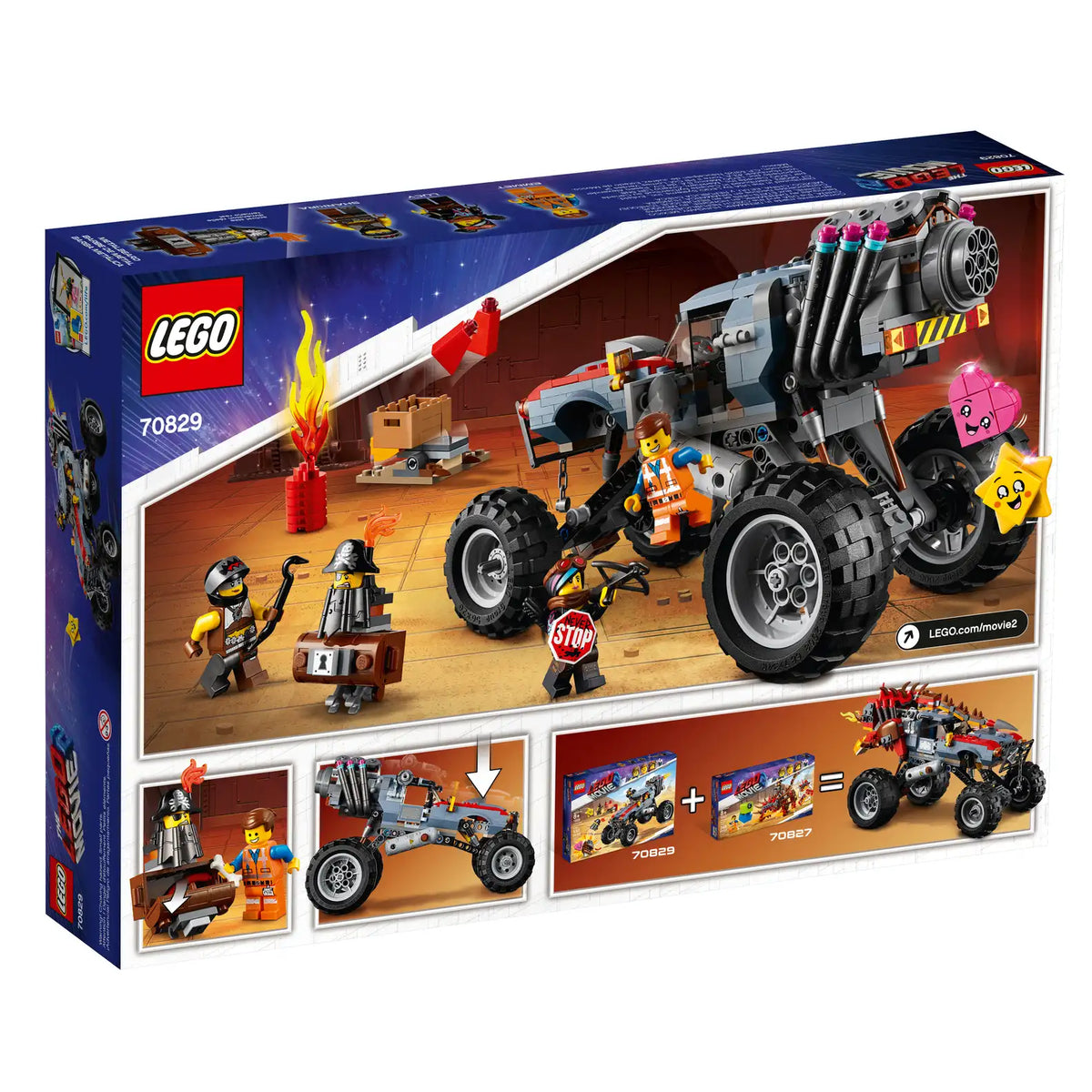 LEGO Emmet and Lucy’s Escape Buggy! Set (70829)