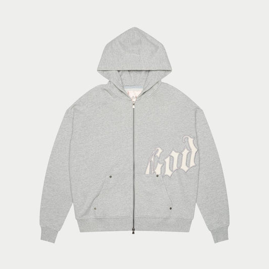 Godspeed OG Logo Hoodie V2 (Heather Grey)