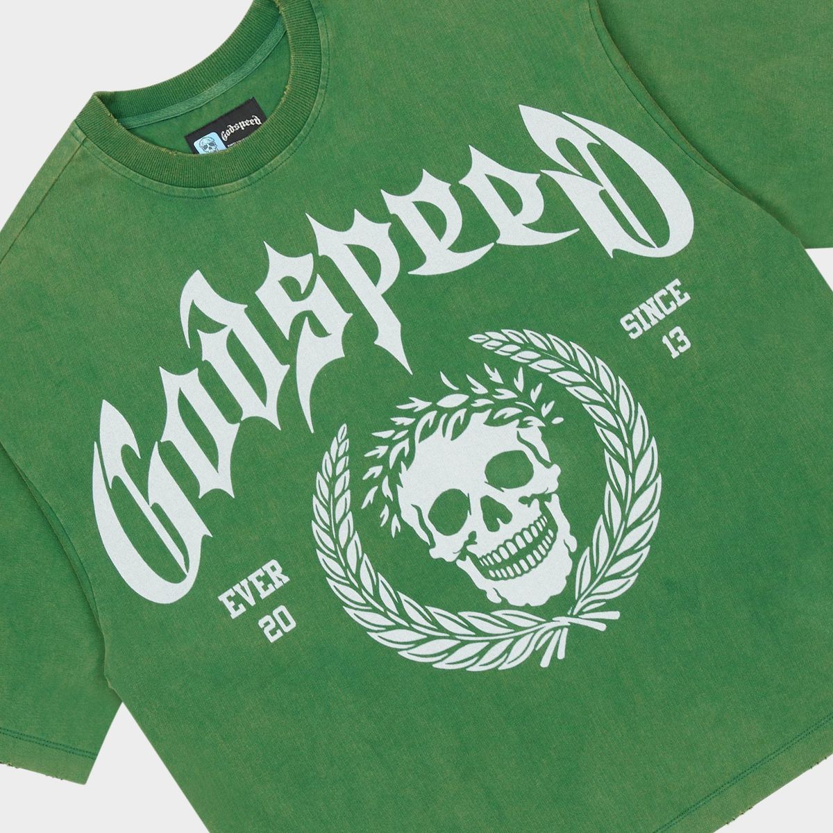 Godspeed Victor Crest T-shirt (Green)
