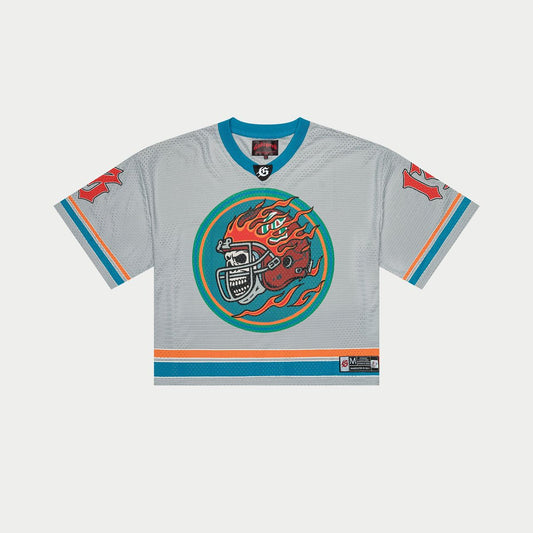 Godspeed First Down Jersey (Grey/Blue/Orange) NYC