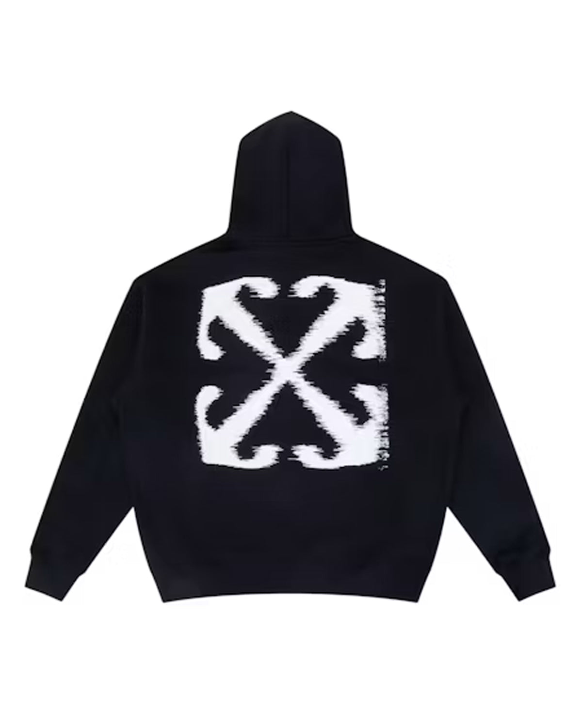 Off-White Windy Arrow French Terry Hoodie Black