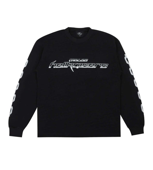 Pieces Hellraisers Thermal Long Sleeve Black