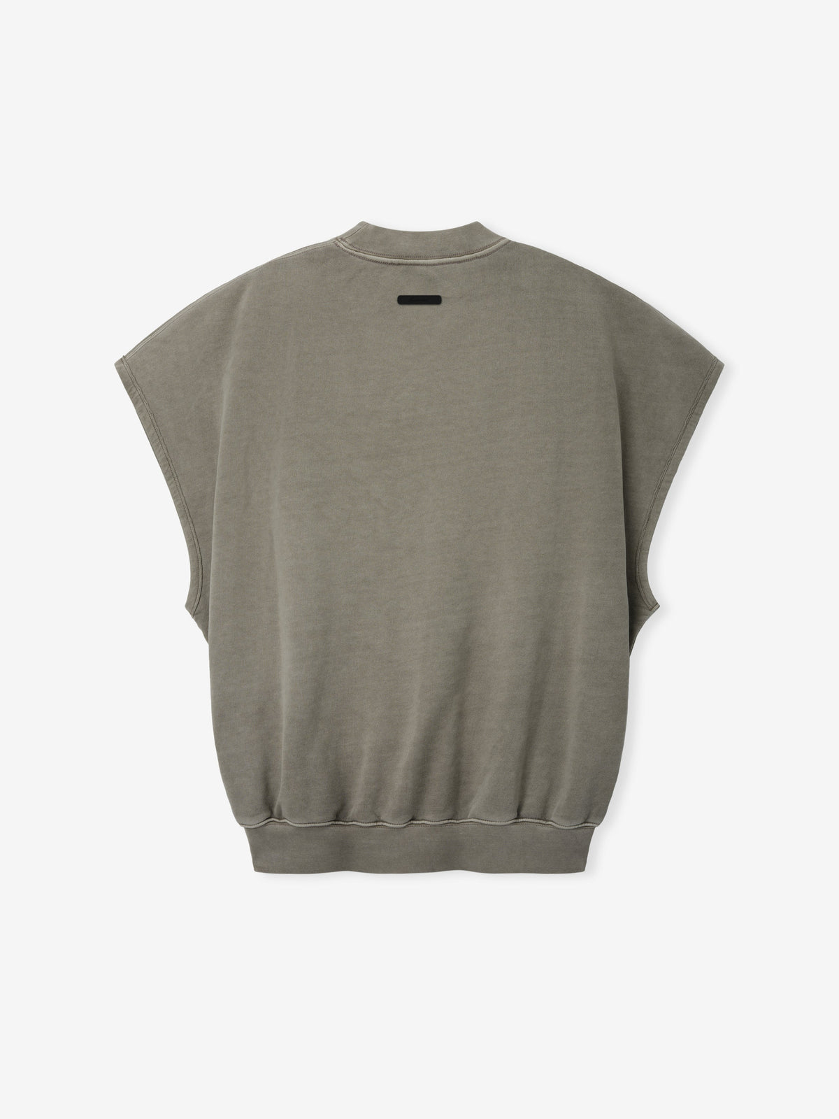 Relaxed Fleece Cutoff Sweatshirt