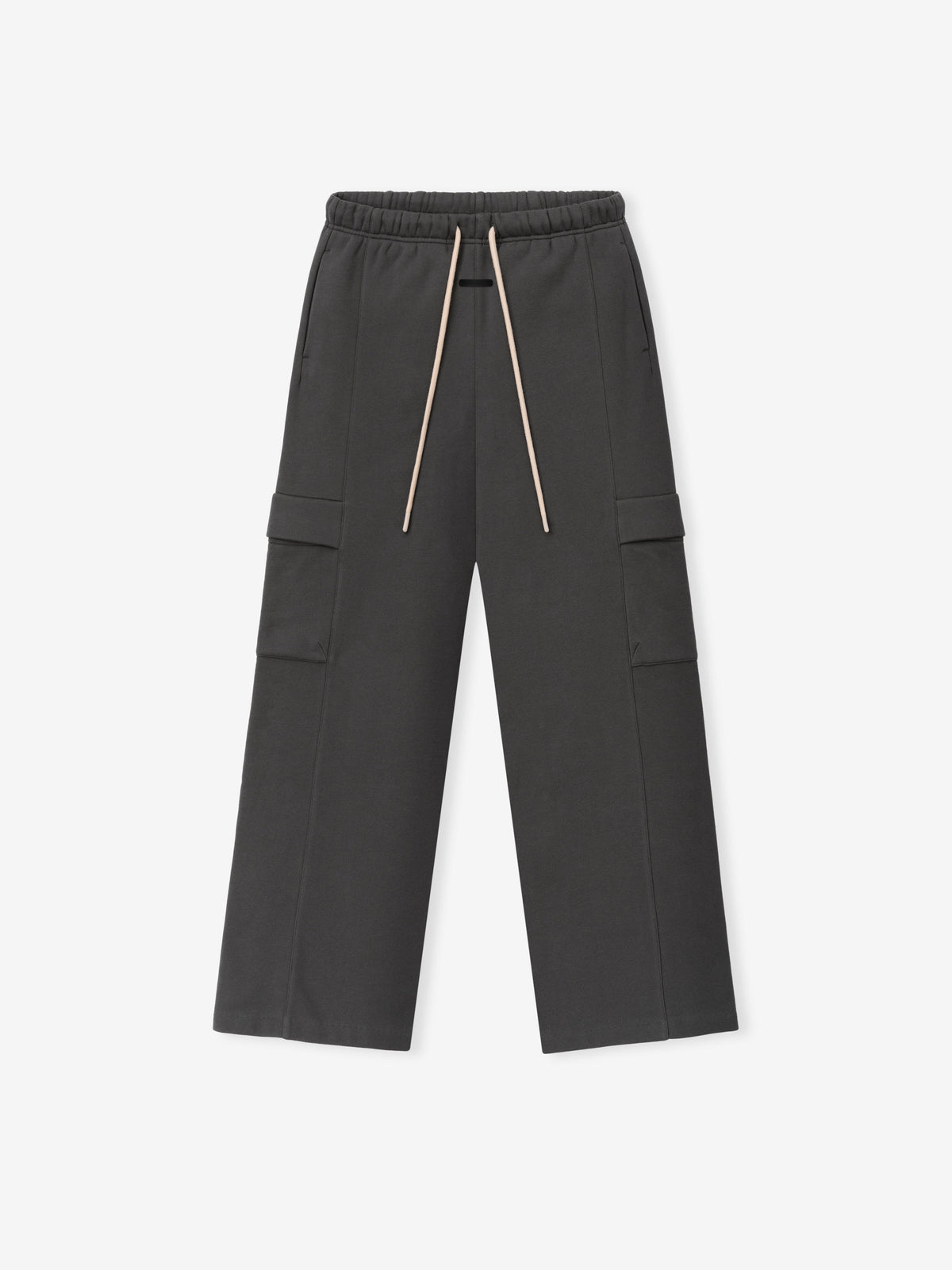Womens Fleece Cargo Relaxed Sweatpant