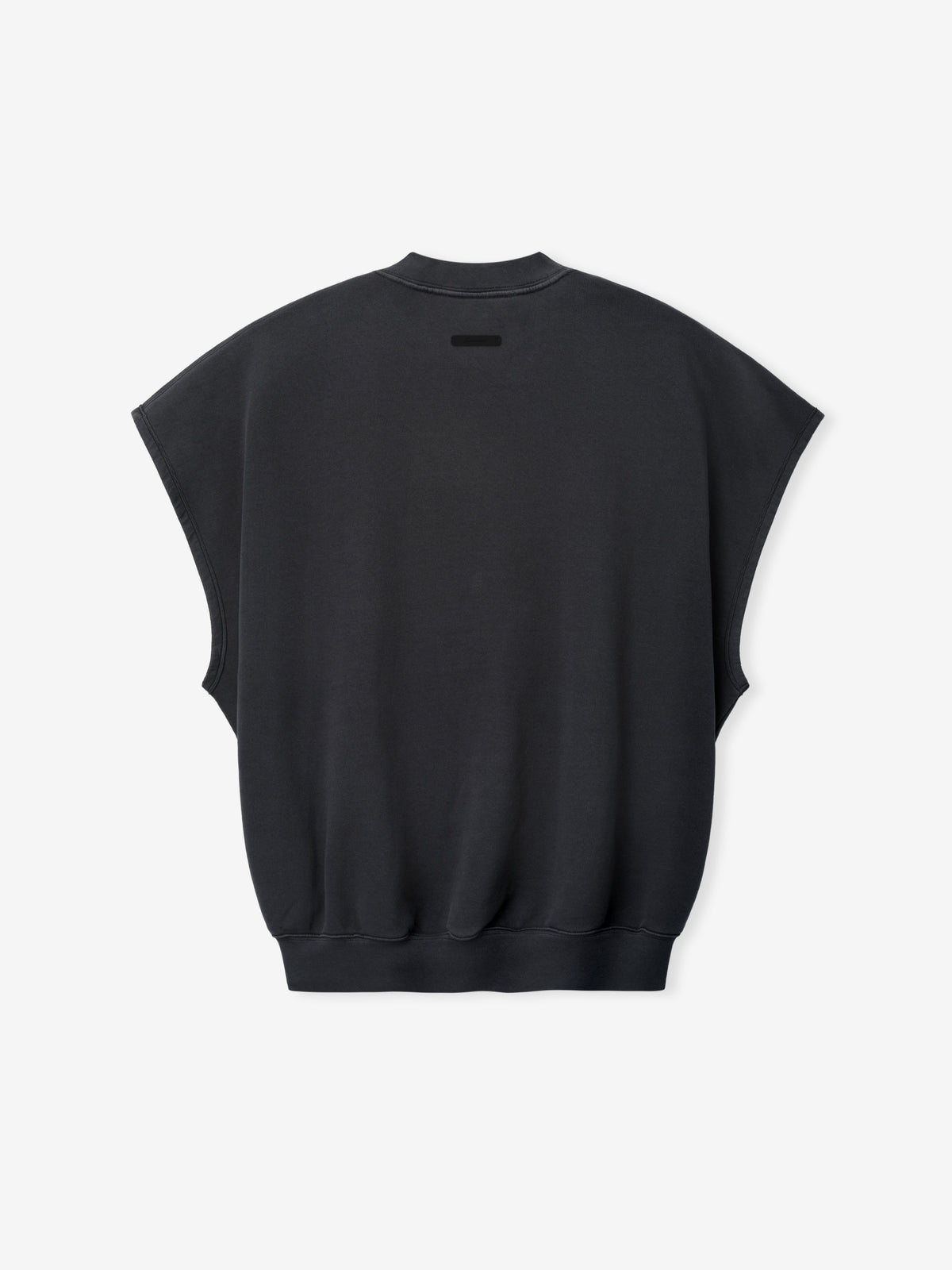 Relaxed Fleece Cutoff Sweatshirt