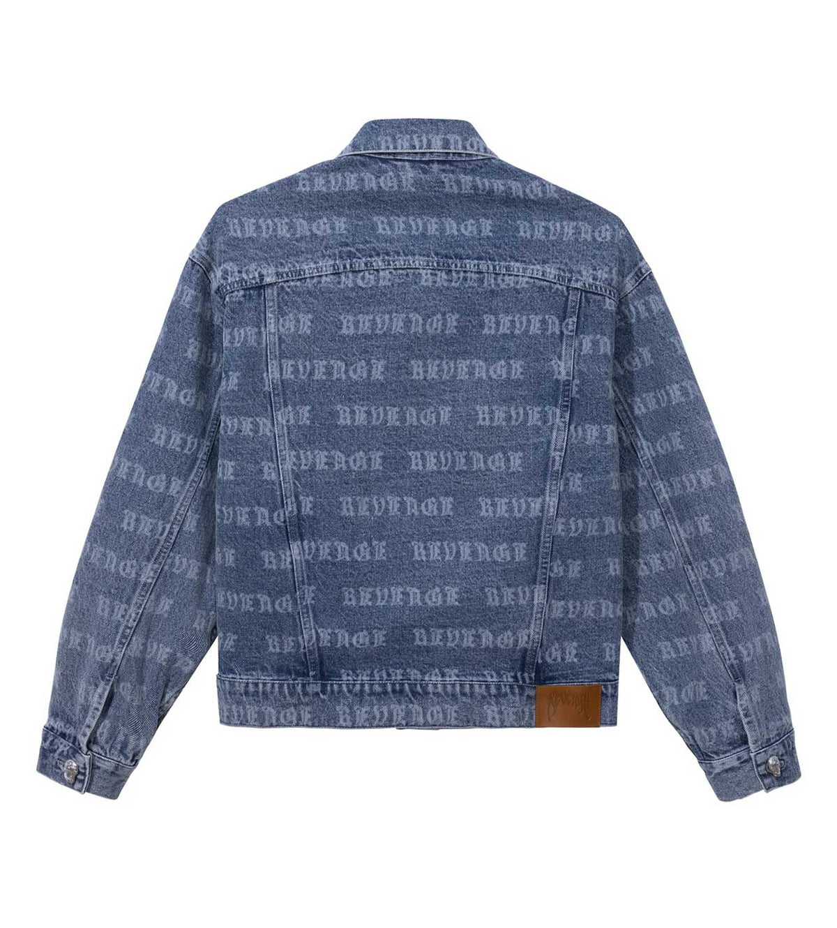 Revenge All Over Denim Jacket Indigo