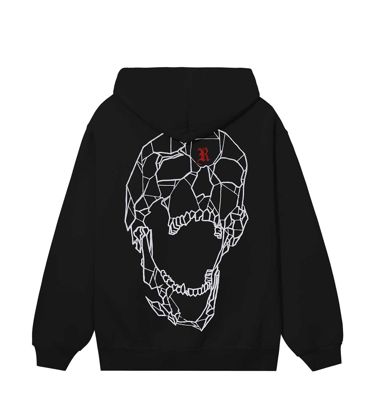 Revenge RED SPIDER HOODIE BLACK