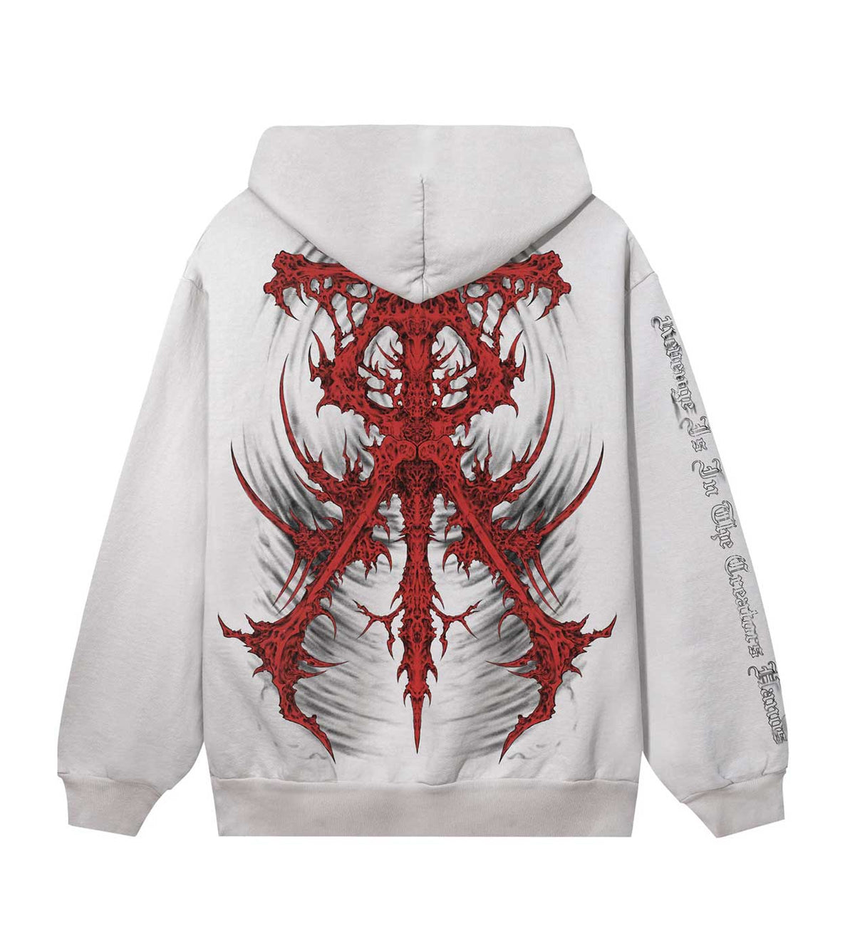 Revenge Relic Hoodie Cement