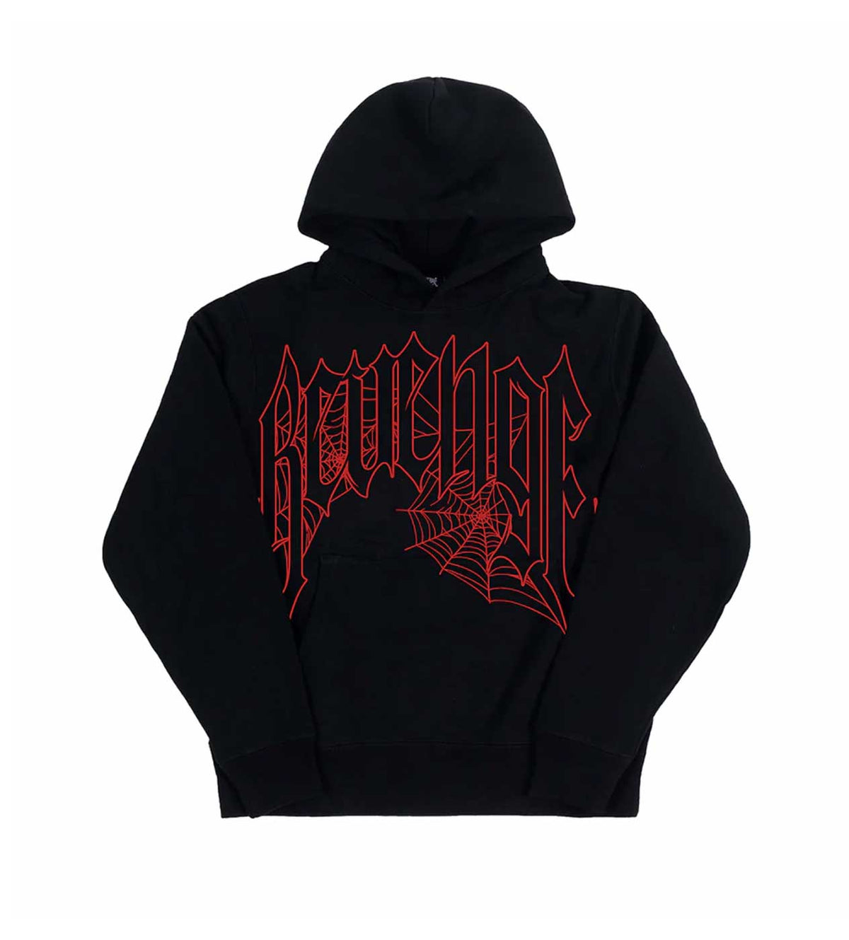 Revenge Web Cross Black Hoodie