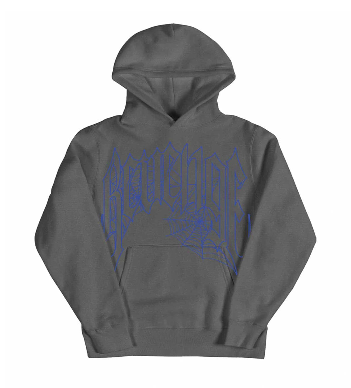 Revenge Web Cross Vintage Black Hoodie