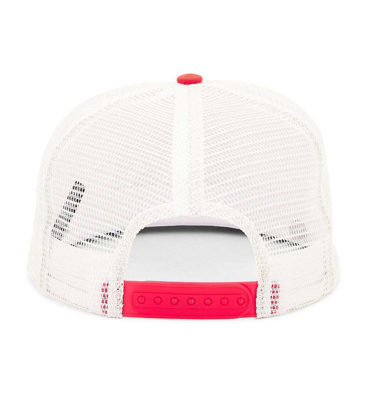 Rhude Patch Trucker Hat Off-White/Red
