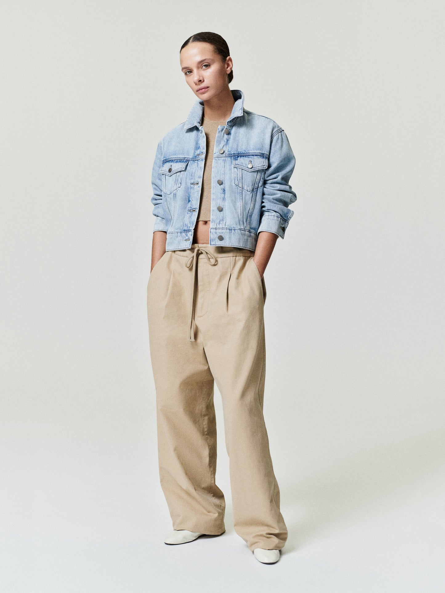 Womens Denim Trucker Jacket