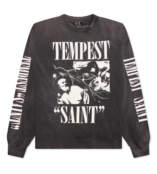 Saint Michael Tempest L/S Tee Black