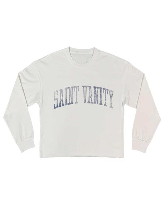 Saint Vanity Standard L/S Tee White/Blue