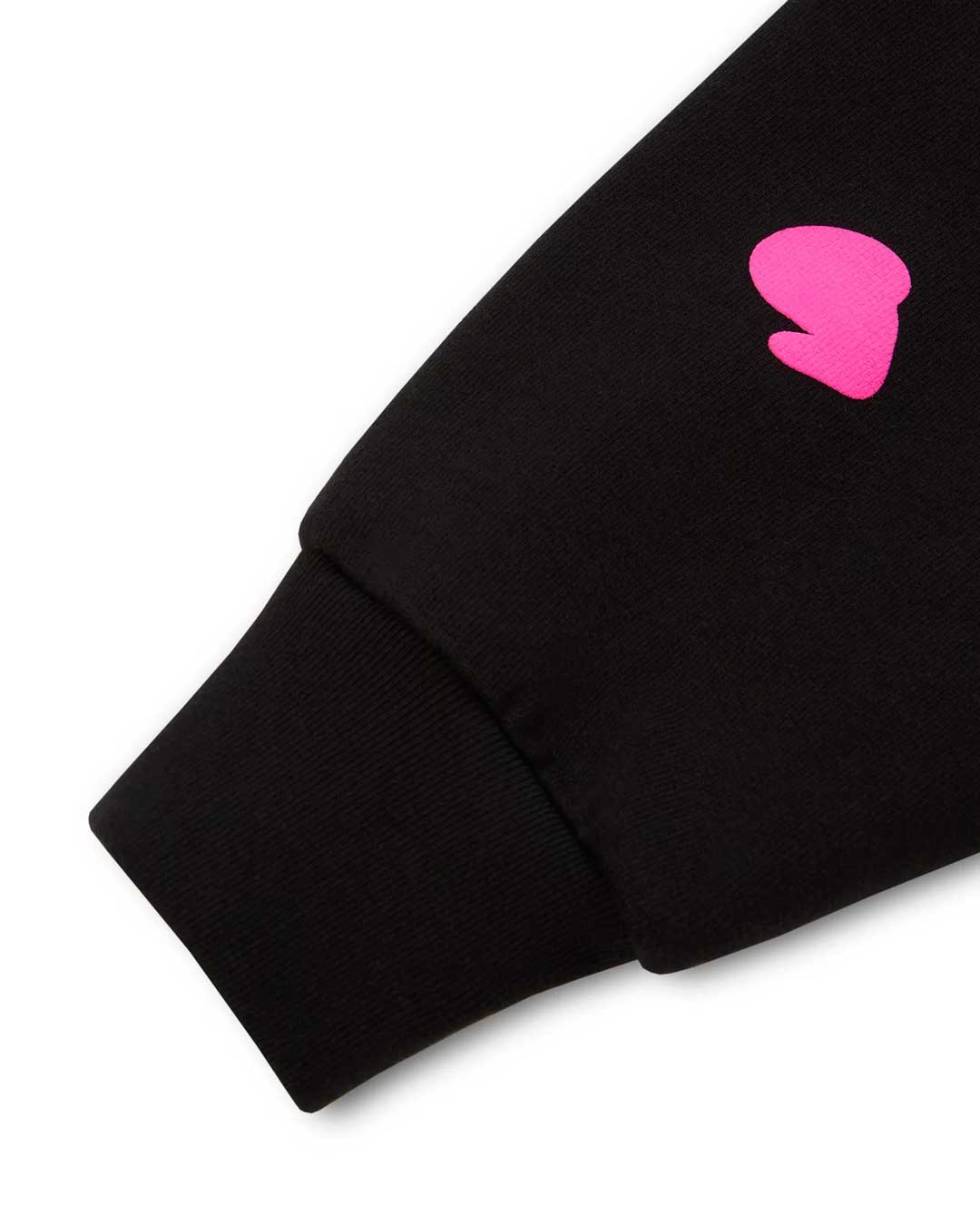 Sp5der Beluga Angel Number Hoodie Black/Pink