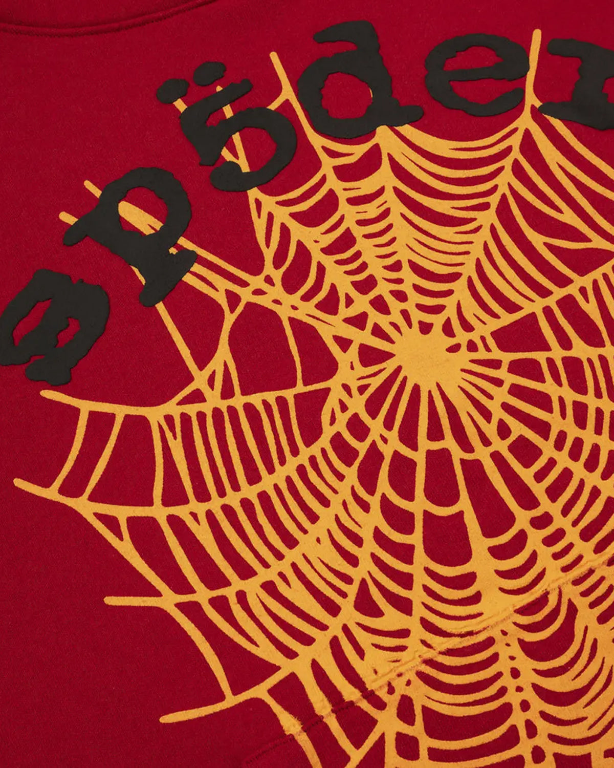 Sp5der OG Web V2 Hoodie Red