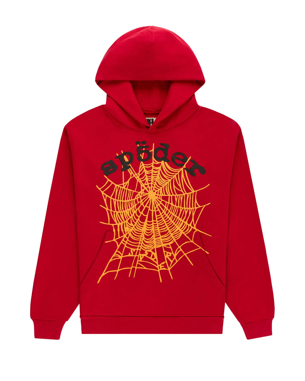 Sp5der OG Web V2 Hoodie Red