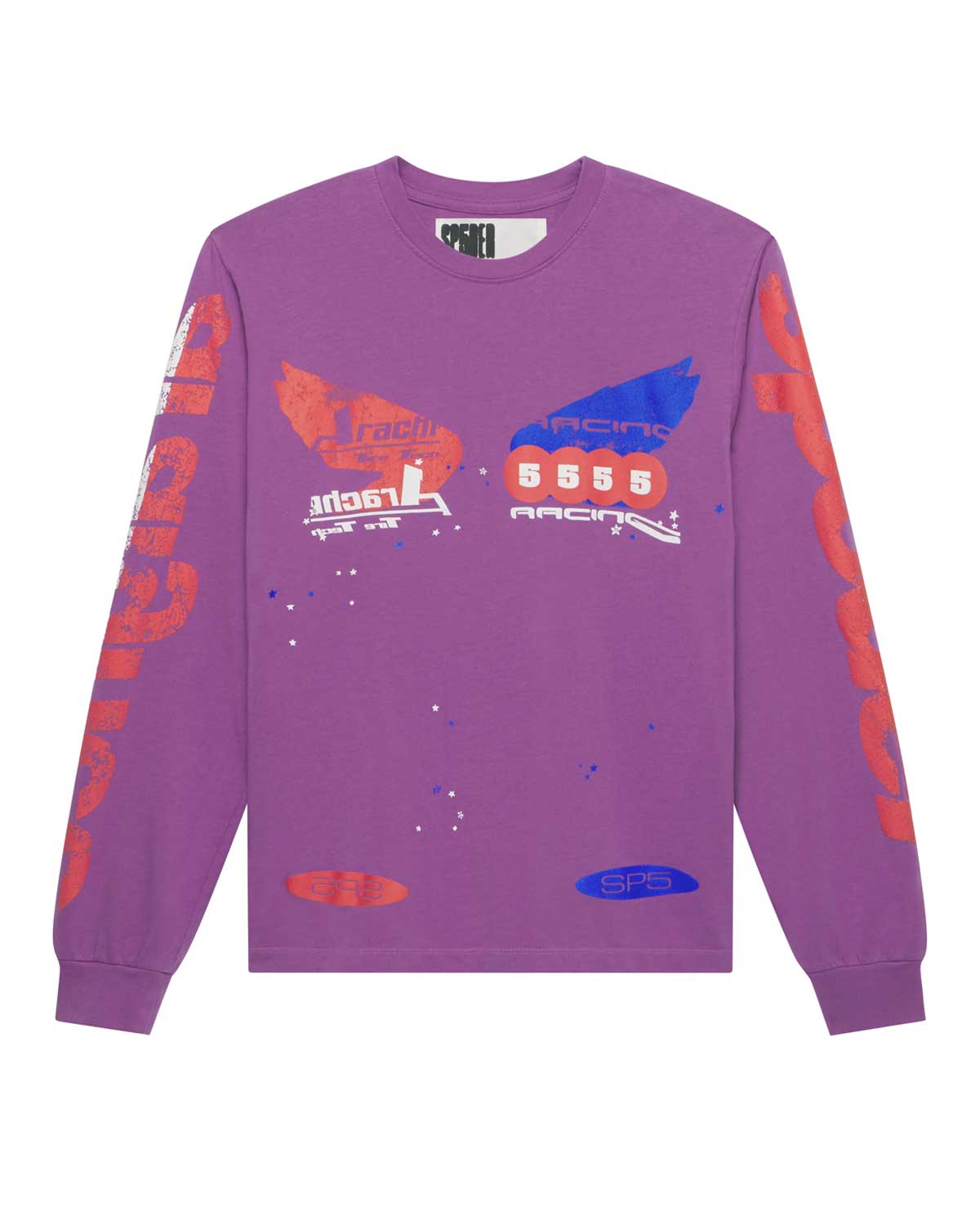 Sp5der Tire Tech L/S Tee Fuchsia Pink