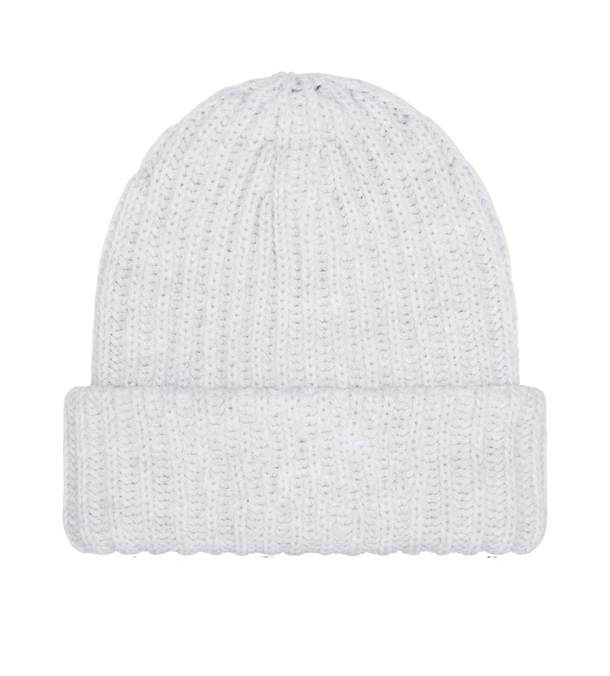 Supreme Chunky Rib Classic Logo Beanie Ash Grey