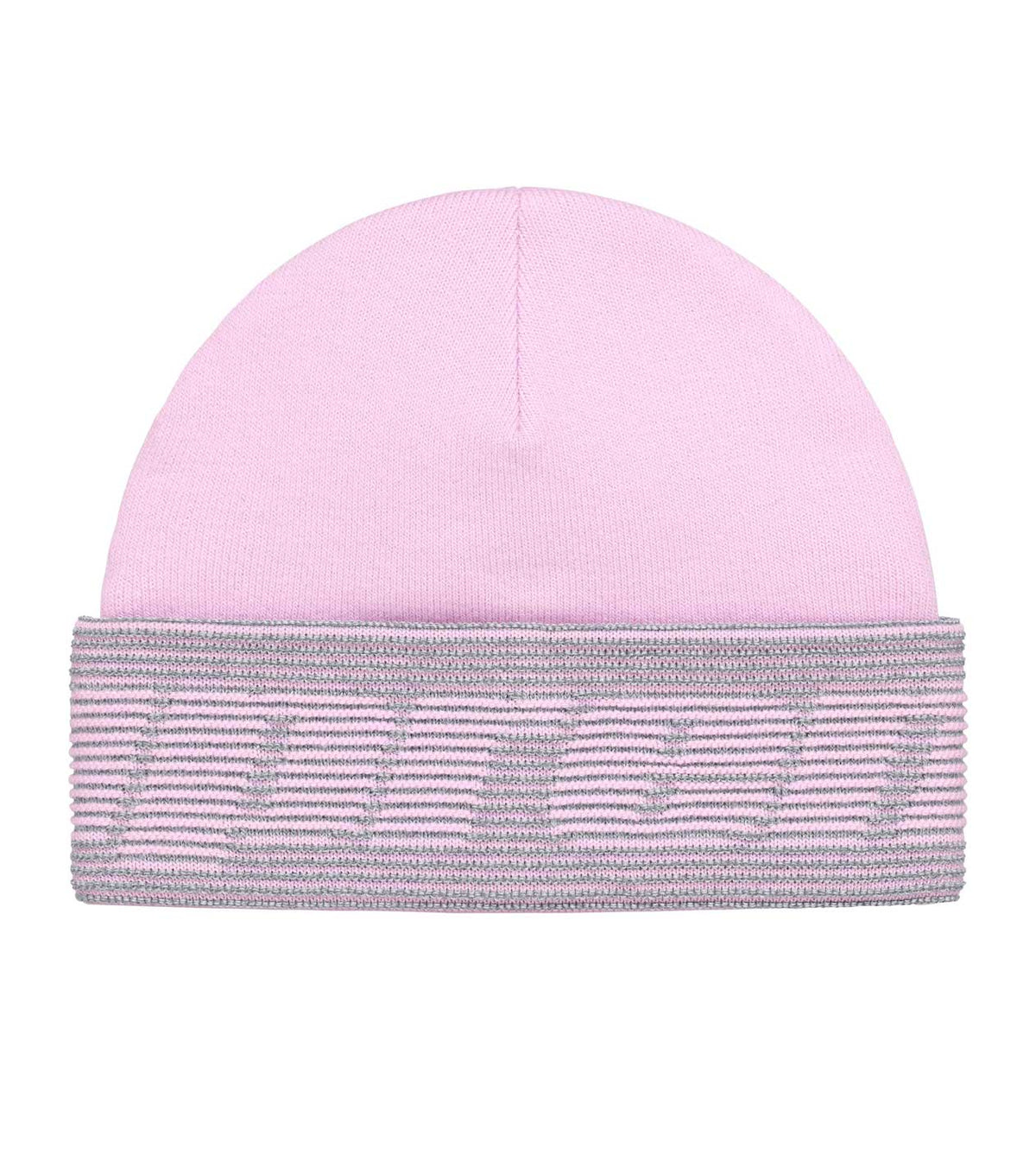 Supreme Reflective Jacquard Cuff Beanie PInk